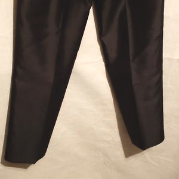 Talbots 100% Silk Black Pants Sz 4 - Picture 2 of 6